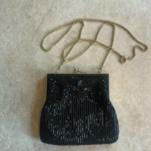 Handbags - Vintage beaded clutch